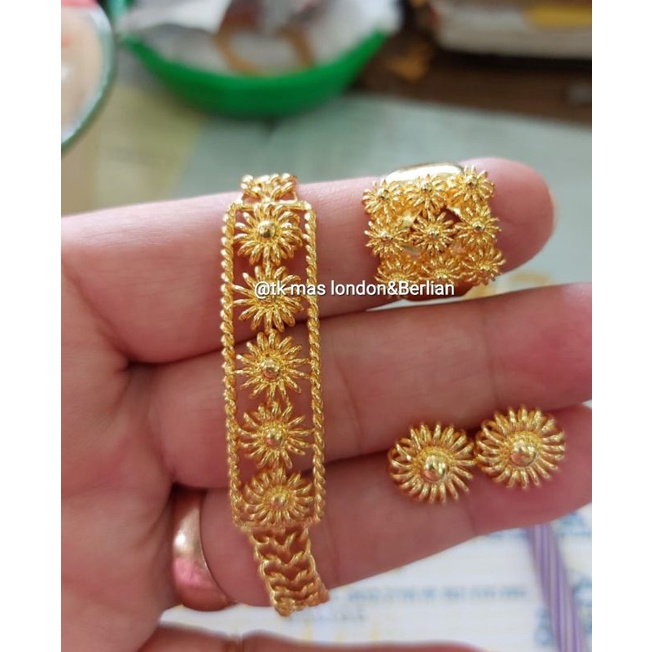 Gelang Emas London LM 24K 99,99.