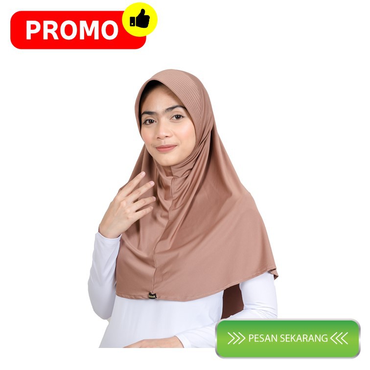 Nisrina jilbab instant polos olahraga sepeda citra narurita