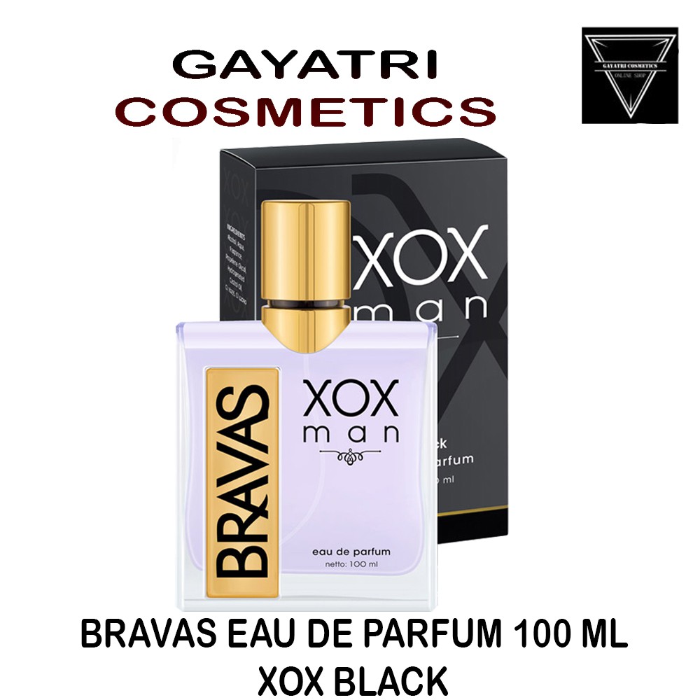 Bravas XOX Man Black Eau De Parfum 100ml