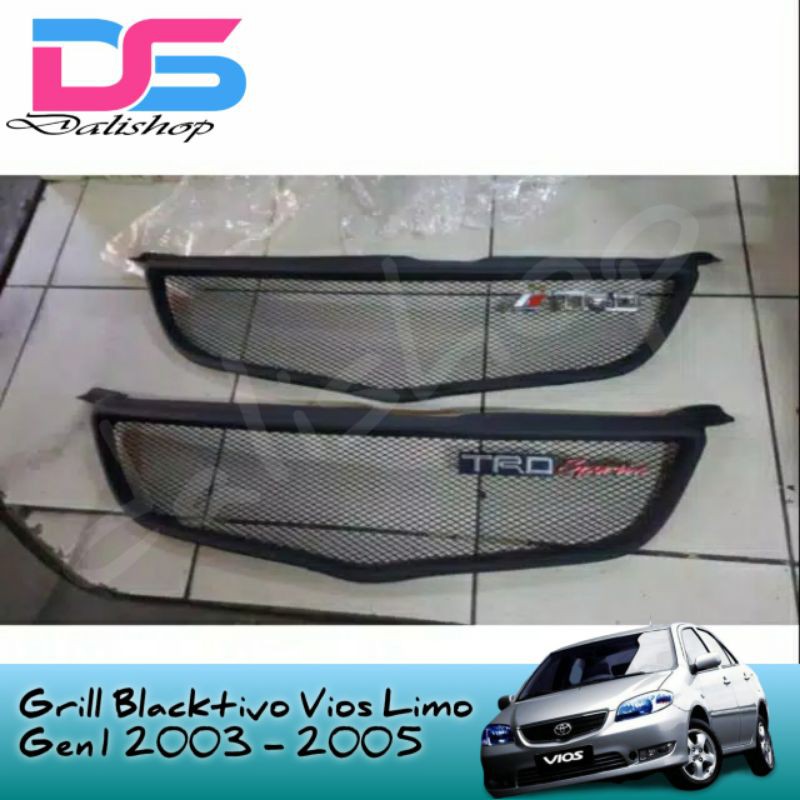 Grill vios limo 2003 - 2005 plus logo