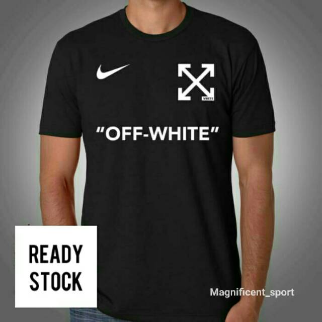 off white nike t shirt logo