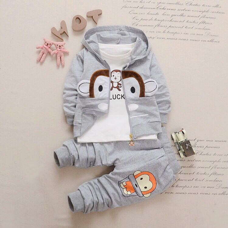 SETELAN ATASAN + JACKET + CELANA PANJANG ANAK / SETELAN JAKET PLUS CELANA PANJANG
