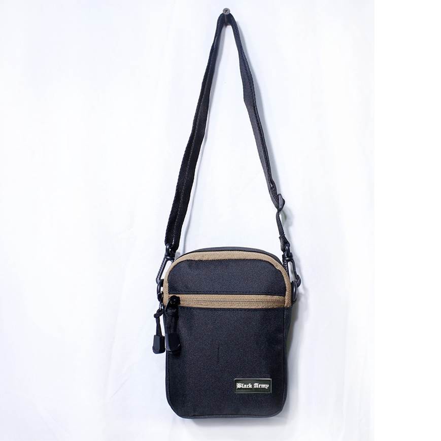 FAST DELIVERY Tas Sling bag Selempang bahu Messenger Soren Pinggang Pria Terbaru kekinian Murah