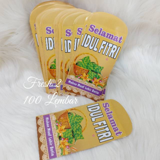 

Angpao idul fitri 100 lembar / angpao lebran / amplop idul fitri