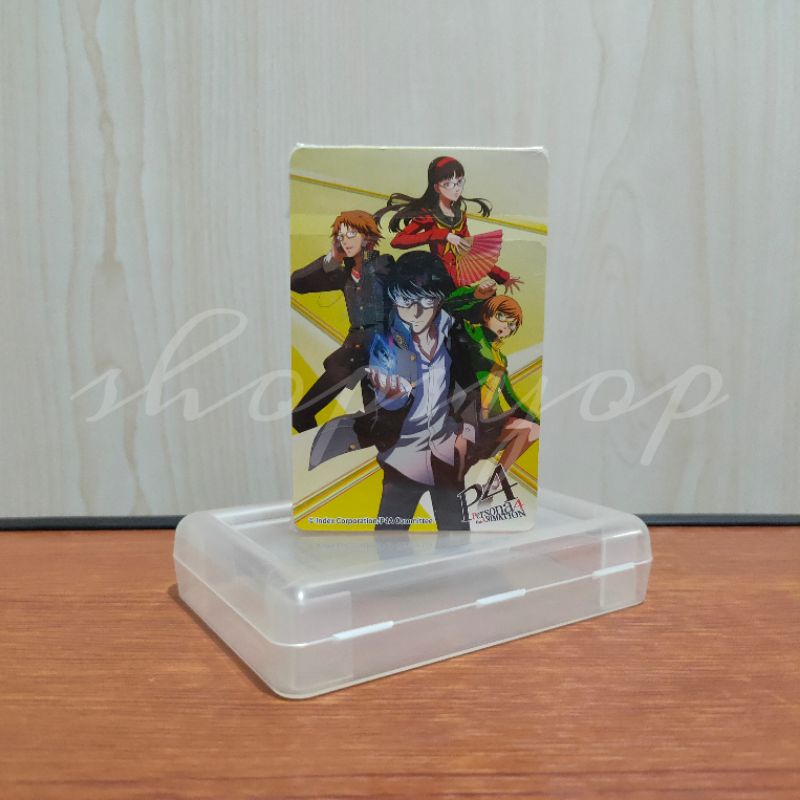 Persona 4 Collectible Poker Card Original Japan