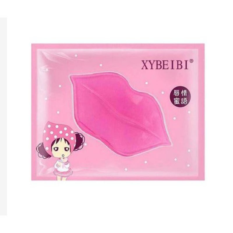 MASKER BIBIR COLLAGEN LIP MASK XYBEIBI PELEMBAB BIBIR