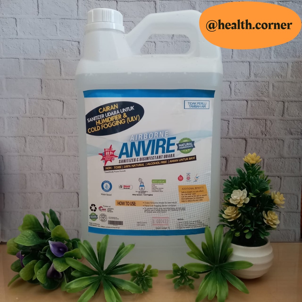 Airborne Anvire Humidifier Liquid 5 Liter