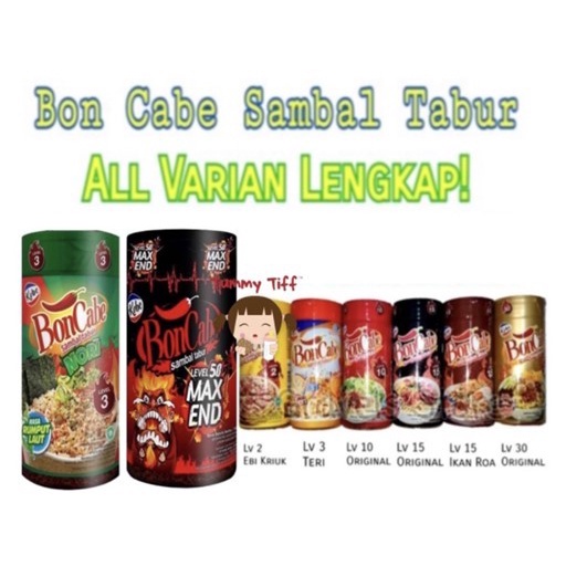 

Fe0Gg Boncabe Botol Sambal Pedas Kobe Level 30 15 10 Cabai Kering Bon Cabe - Botol Level 10