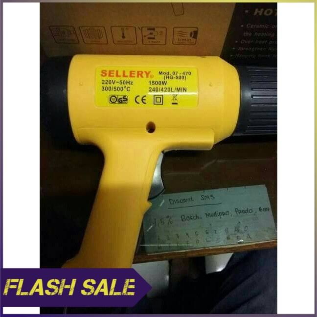 HOT GUN SELLERY   HEAT GUN   PISTOL PEMANAS LISTRIK SELLERY