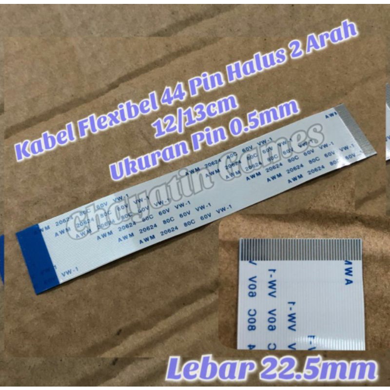 Kabel Flexibel 44 Pin Halus 2 Arah Panjang sesuai Varian - Ukuran Pin 0.5mm
