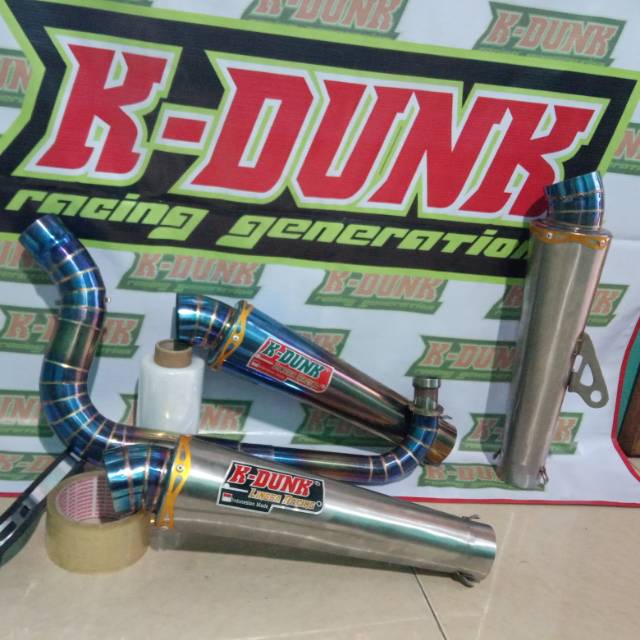 Knalpot racing motor matic