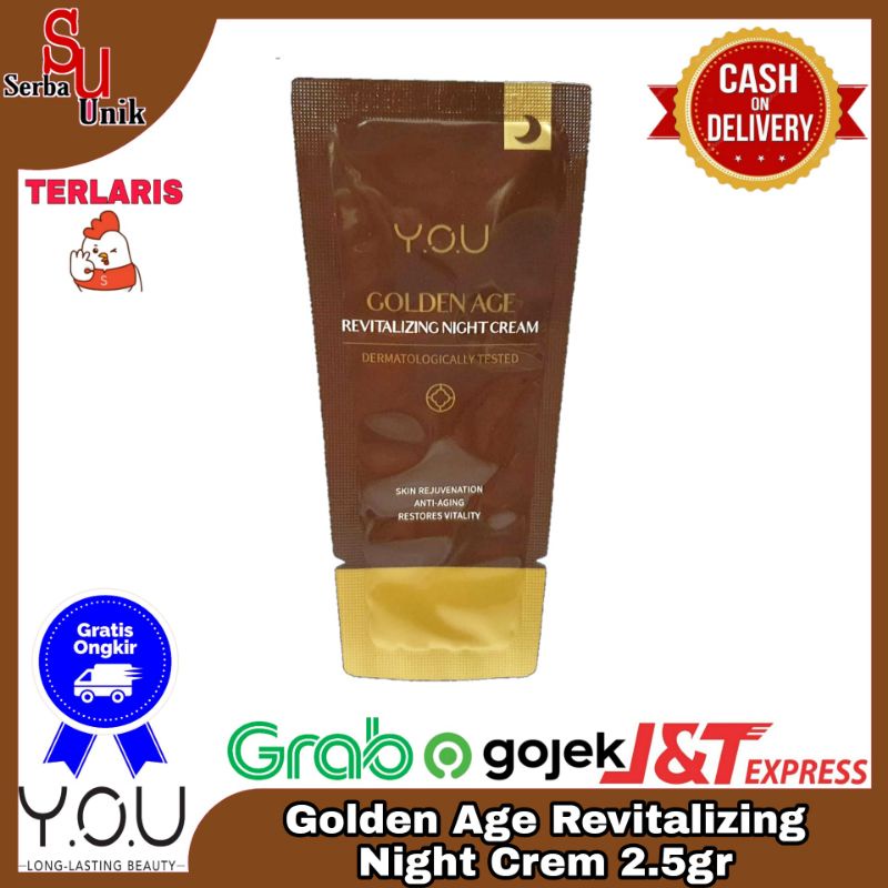 You Golden Age Revitalizing Night Cream 2.5gr