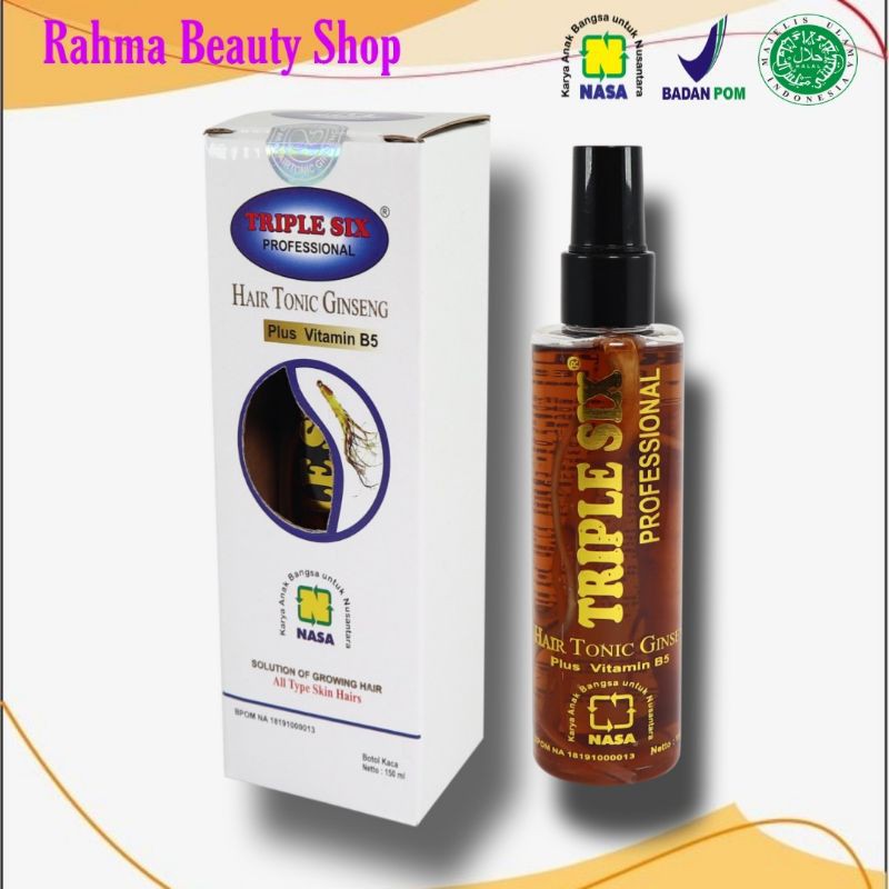 TRIPLE SIX HAIR TONIC GINSENG Penumbuh Rambut