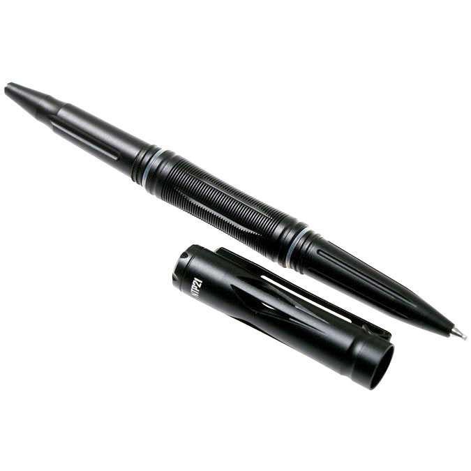 

NITECORE Pena Pulpen Tactical Pen Self Defense CNC Aluminium - NTP21-Hitam