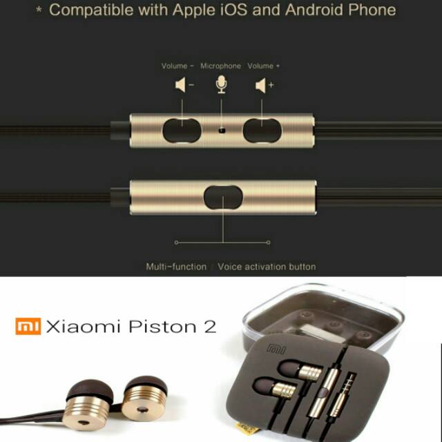 Headset Xiaomi Piston 2 In Ear