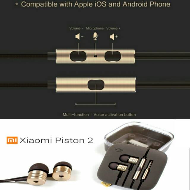 Headset Xiaomi Piston 2 In Ear