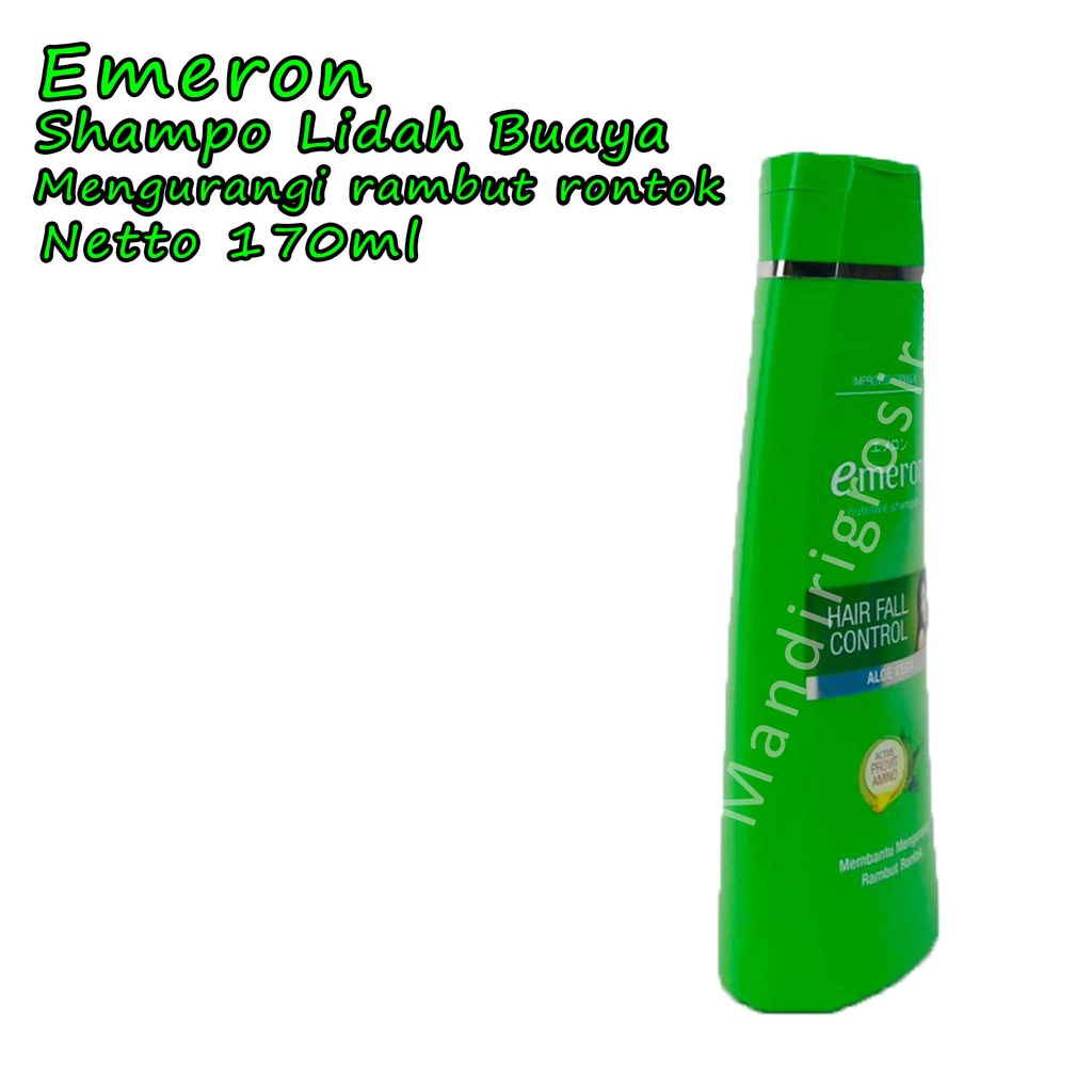 Emeron * Shampo * Lidah buaya * Mengurangi rambut rontok * 170ml