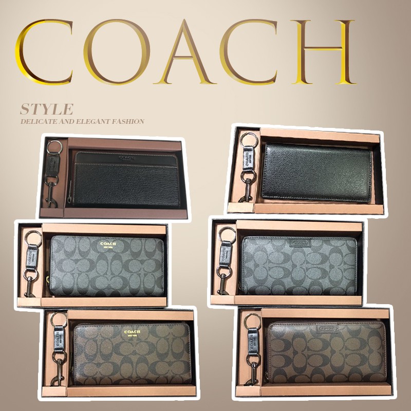 Original Dompet Coach F74978 12130 74597 74599 74737 