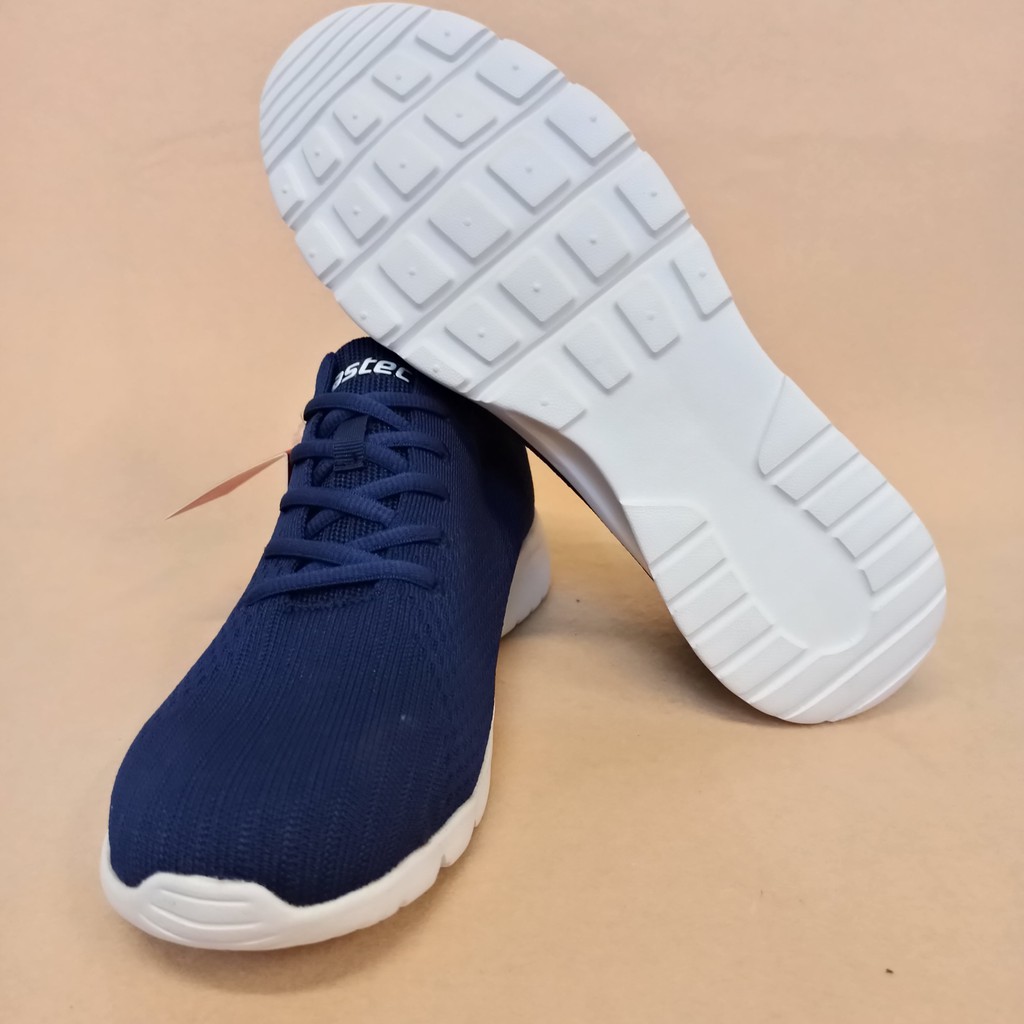 Sepatu Astec Aero Sneakers Pria ORIGINAL 100% Biru Navy Sepatu Running