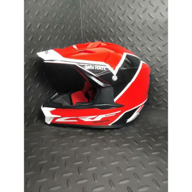 Helm Honda CRF 150 87100MXCRFL Ori AHM