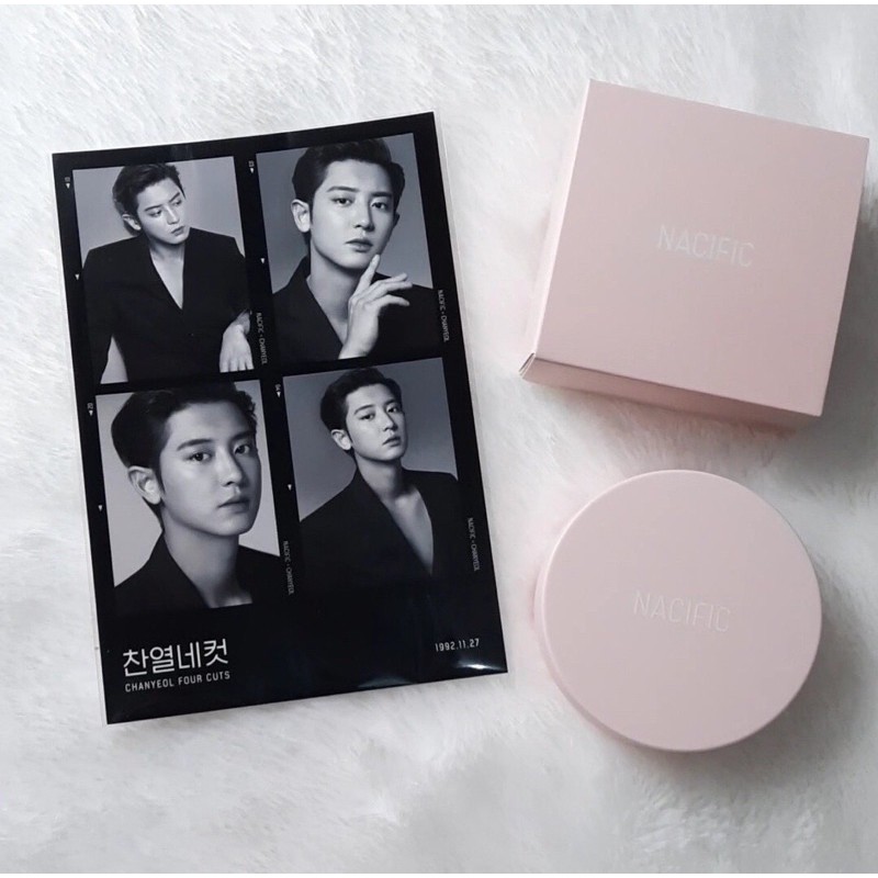 Nacific Secret Mood Velvet Cushion Free Chanyeol Black 4 Cut