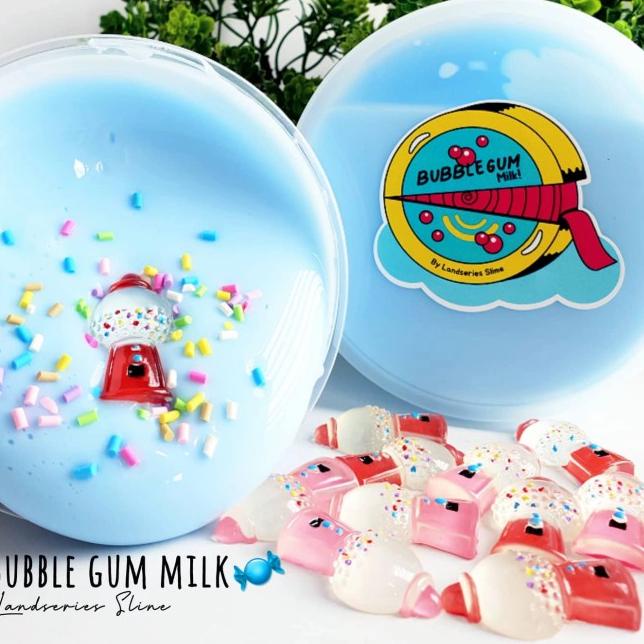 ￣➤ 200ml Bubble Gum Milk by Landseries | Original Slime - 200ml ★★★ DLW