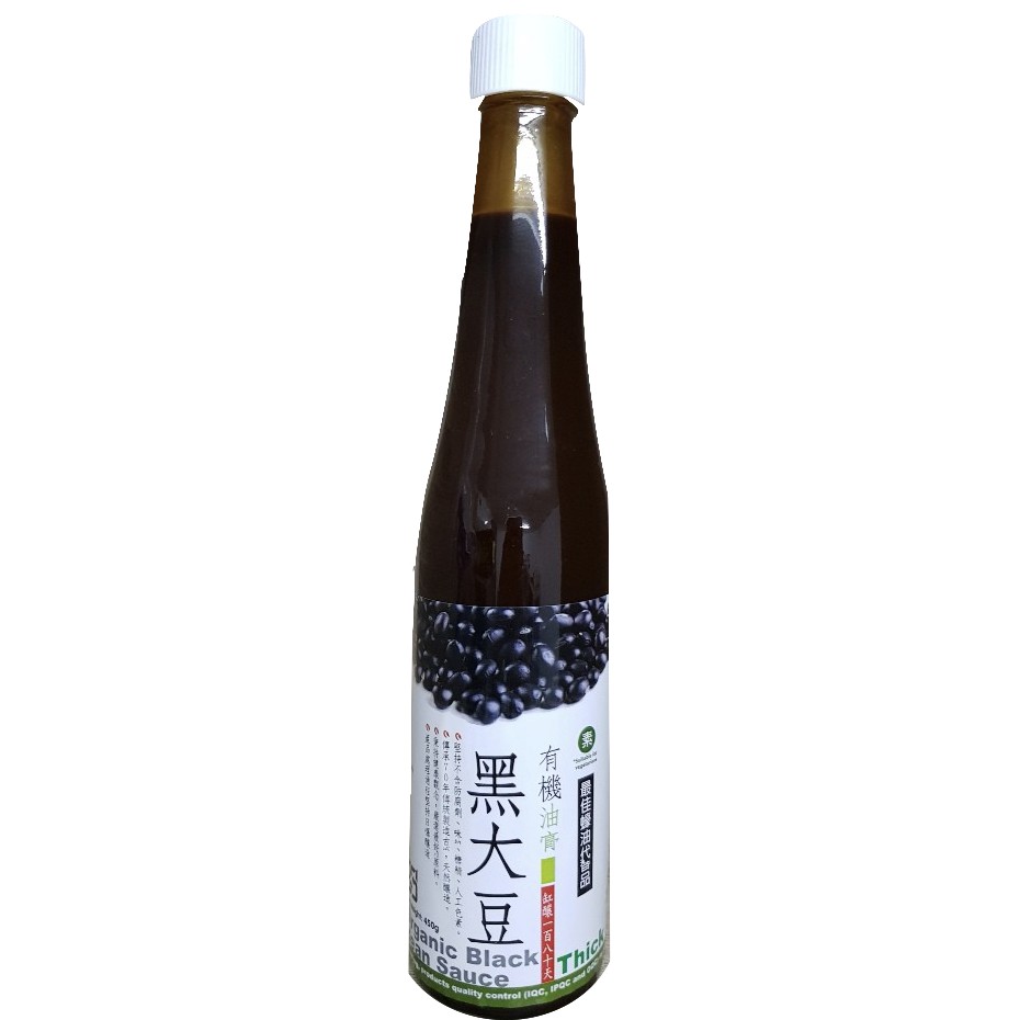 MH Food Organic Black Bean Sauce Thick and Light 500ml