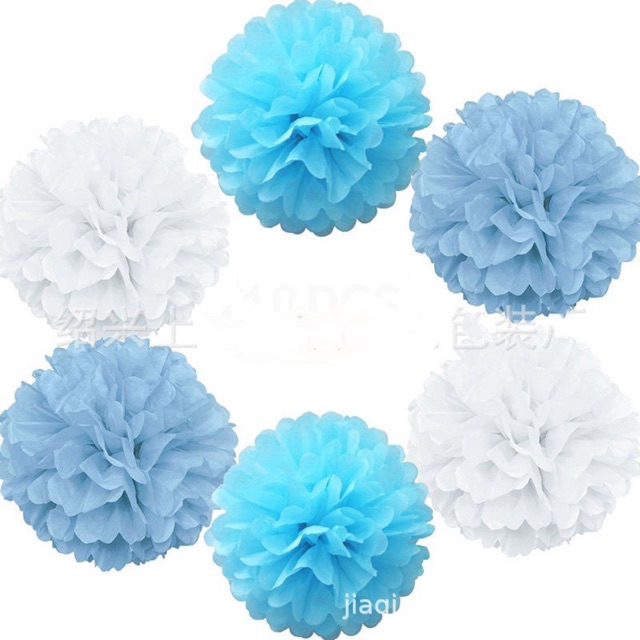 

Pompom kertas 30cm/ bunga kertas/pesta/merah/putih/hitam/dekorasi