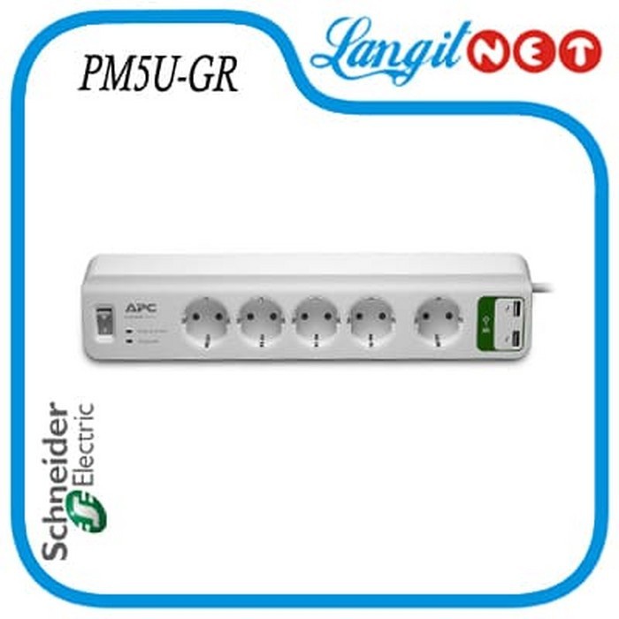 SURGE PROTECTION APC PM5U-GR (USB)