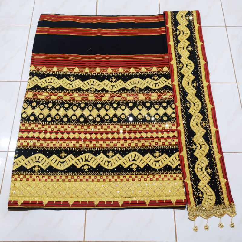 Kain Sarung Tapis Lampung Murah Meriah Mewah 020 Shopee Indonesia