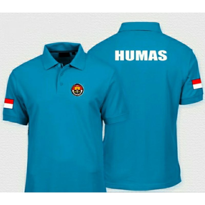 Kaos Humas polri kaos polo Humas polri baju humas polri Kaos kerah Humas polri poloshirt humas polri