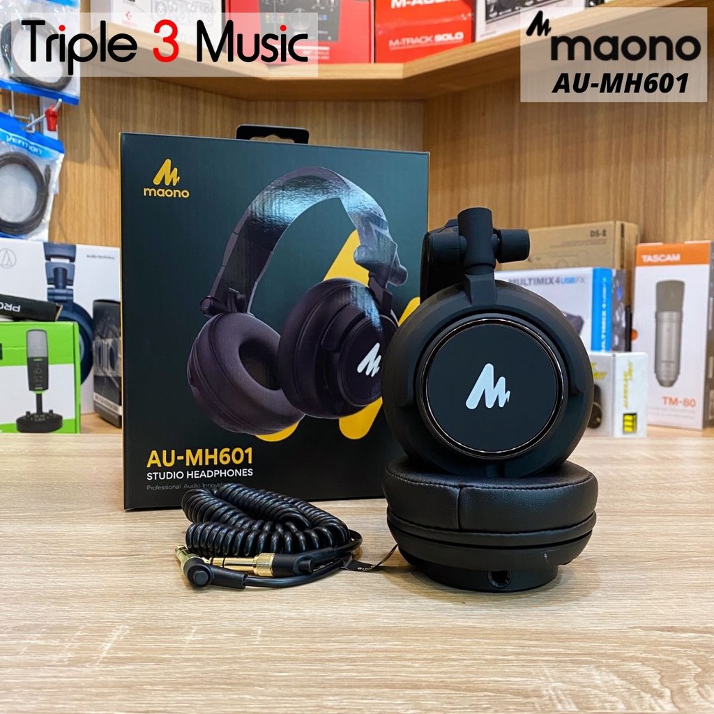 Maono am100 Duet Bundle A03T paket podcast 2 orang with headphone