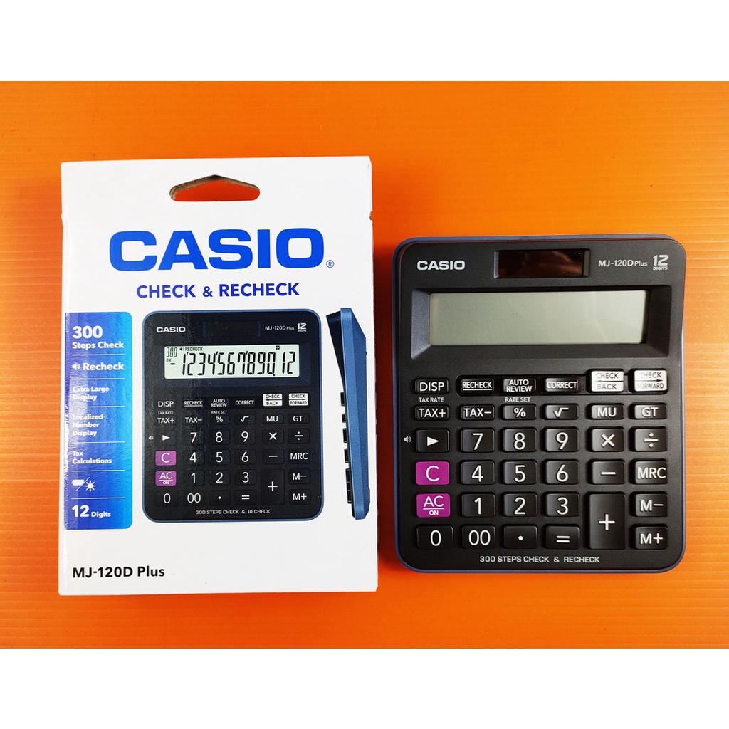

CALCULATOR / KALKULATOR CASIO MJ 120 ( ORIGINAL )