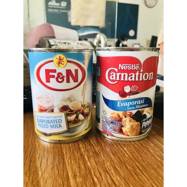 

Carnation Evaporasi 405gr/F&N Evaporated 380gr