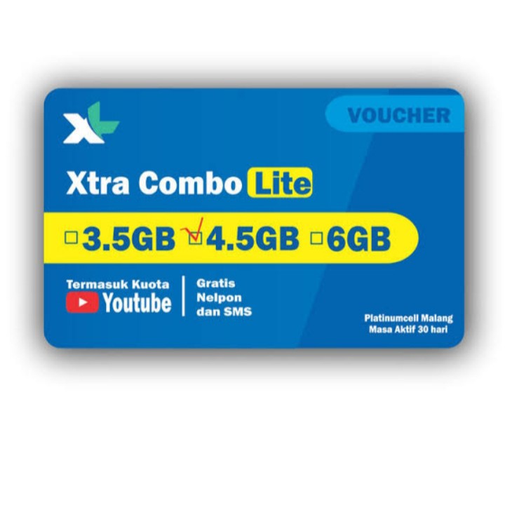 PAKET DATA XL VOUCHER XTRA COMBO LITE 11GB