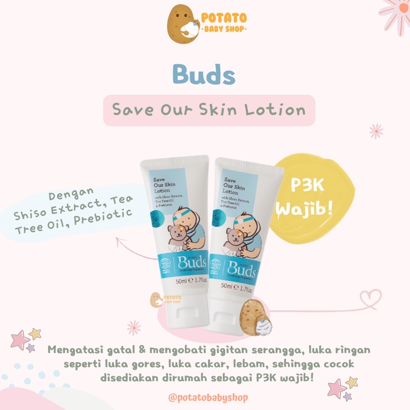 Buds Save Our Skin Lotion