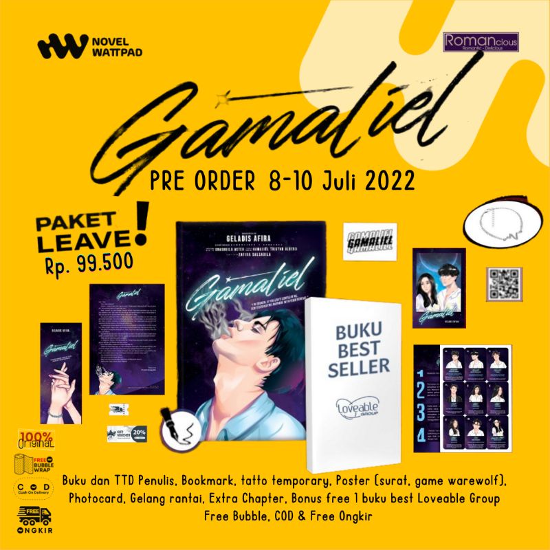 Novel Gamaliel - Geladis Afira