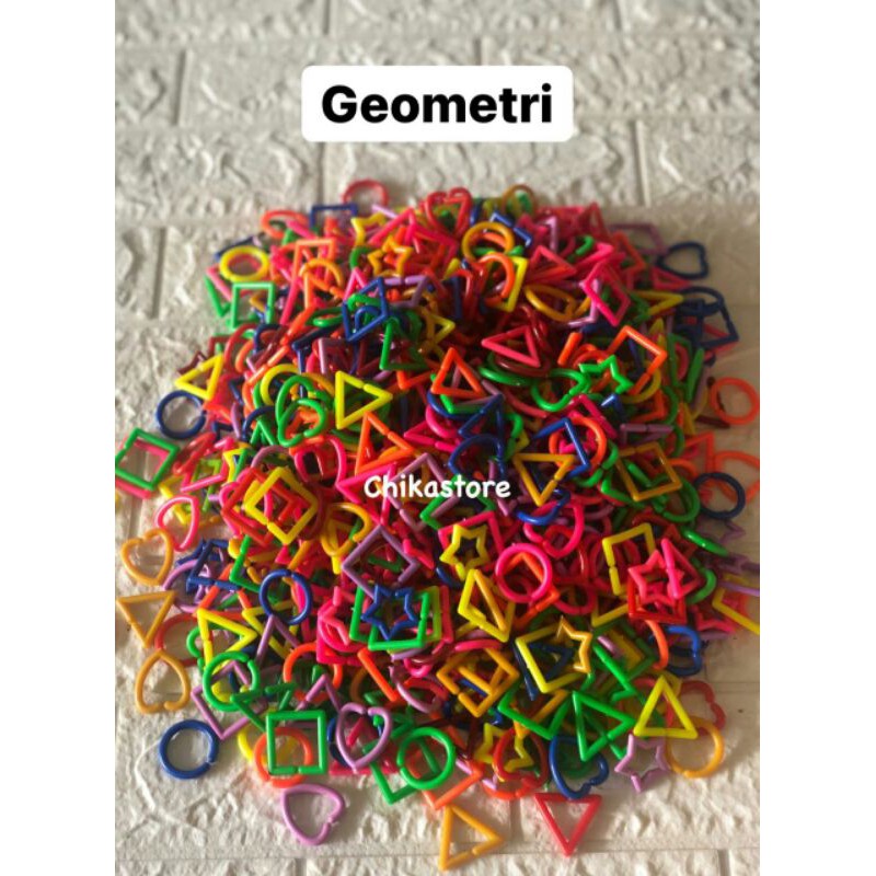 GEOMETRI/LEGO JADUL KILOAN/MAINAN EDUKASI