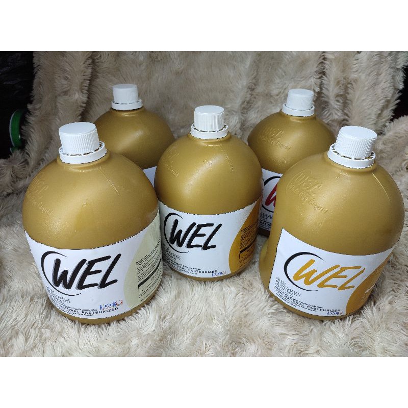 White egg liquid 2ltr flavour - mangga , stroberi, vanila,coklat - putih telur - protein