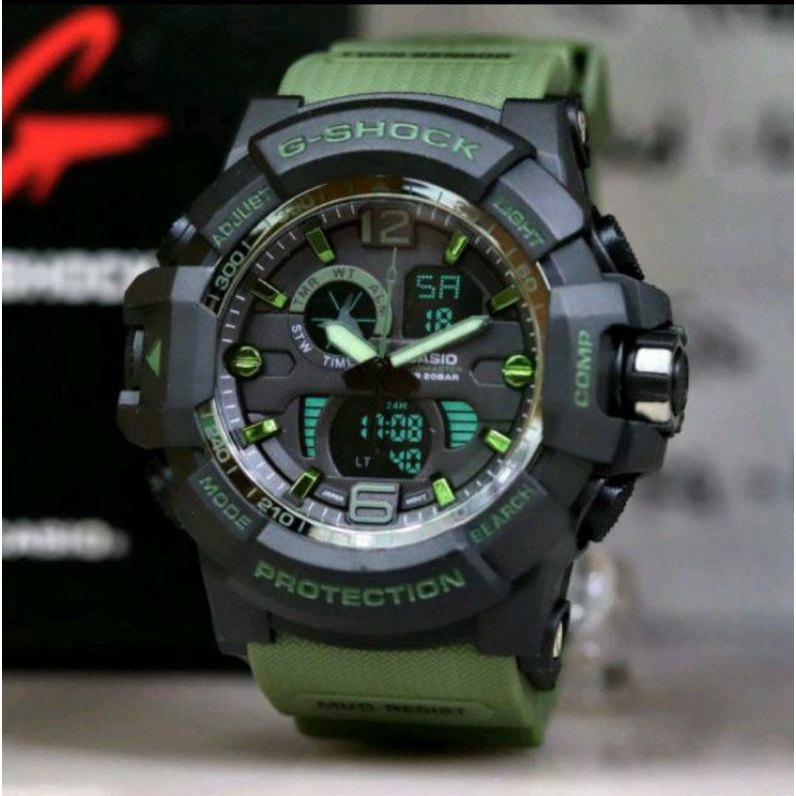 Jam Tangan GA201_G_Shock_Sport_Jam Tangan Pria Anti Air Jam Tangan_G_Shock_GA201 Rubber Strap