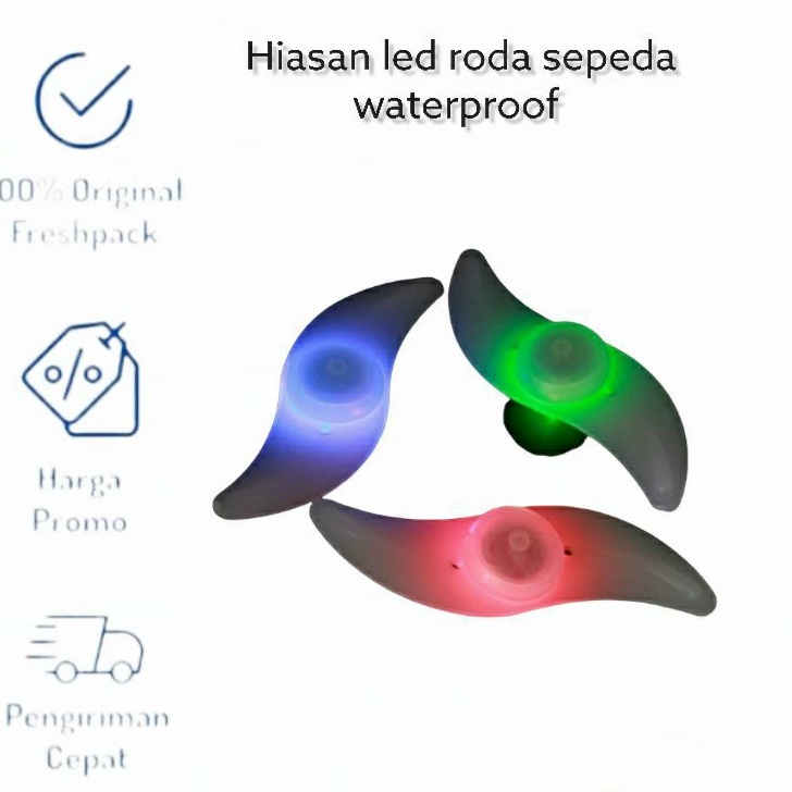 Lampu Led sepeda untuk Roda sepeda anti air waterprof led lampu hiasan sepeda