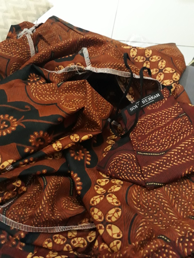 Atasan Batik Tunik Batik Free Masker Atasan Batik Baju Kantor Batik Gratis Masker Ori By Svj Batik