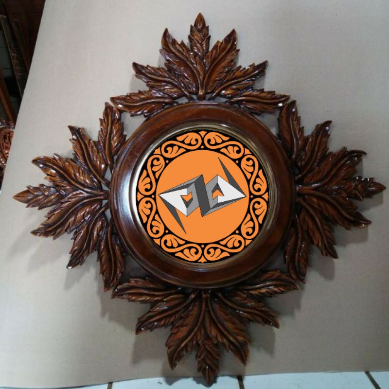 Pigura Cermin Kayu Jati | pigura Jam dinding | Bingkai Foto | Pigura Ukir jepara