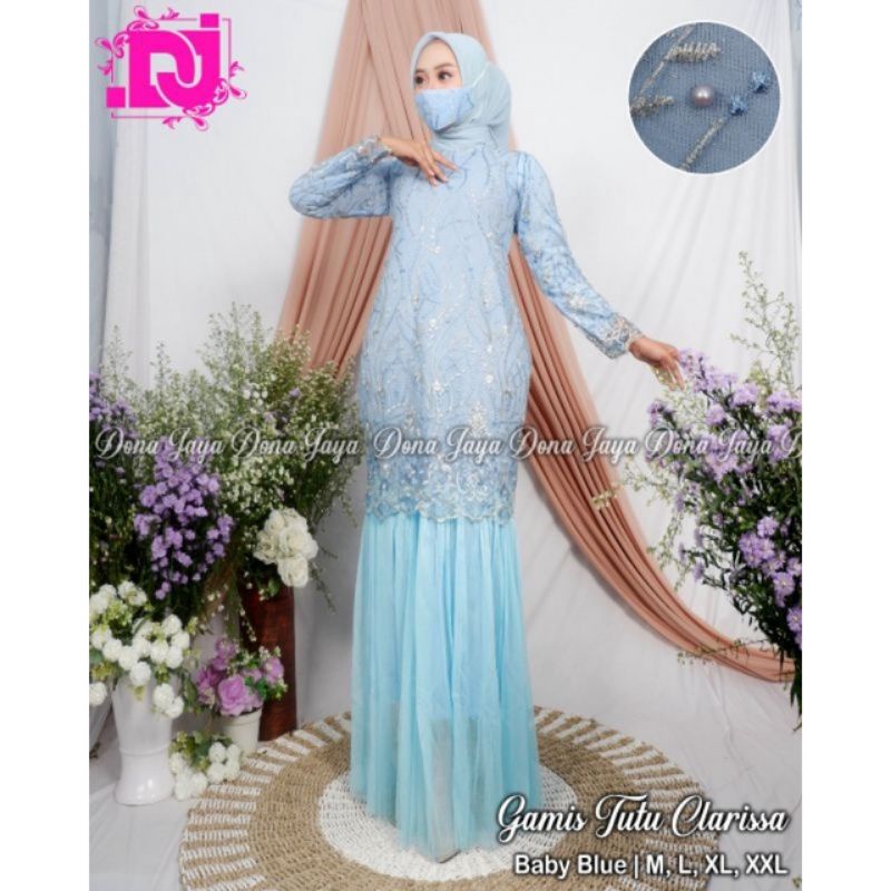 GAMIS TUTU CLARISA//GAMIS TULLE TUTU//GAMIS PESTA MURAH