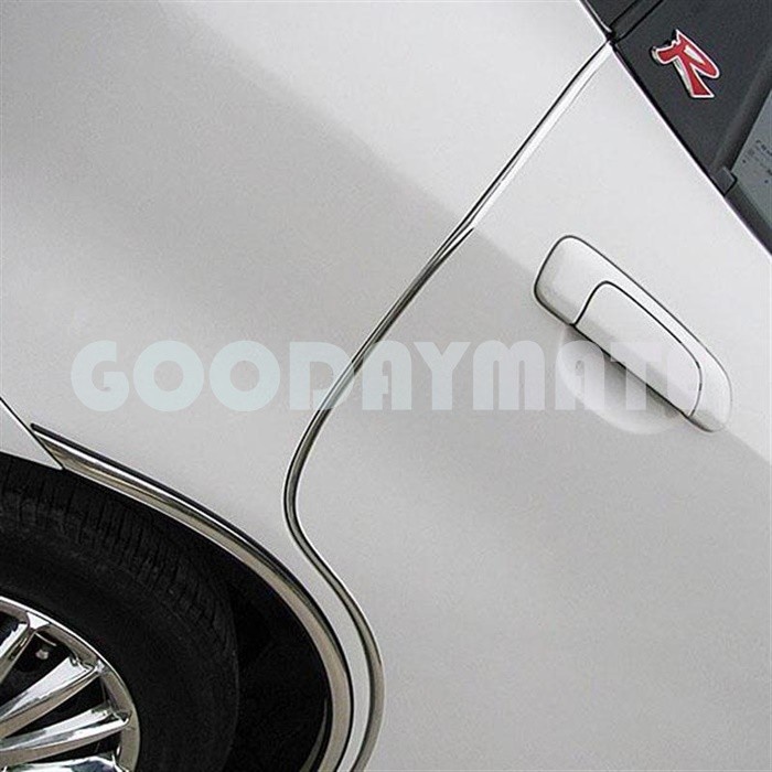 Lis Dekorasi Interior Mobil Moulding Trim - SILVER