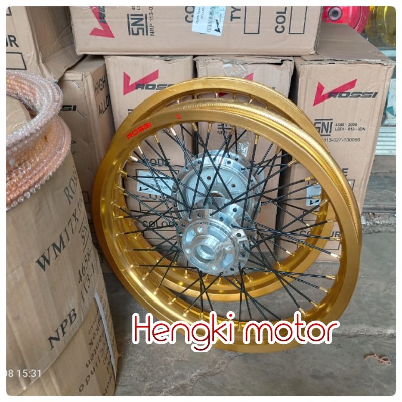 velg rx king ring v Rossi UK 160/185x18 warna gold
