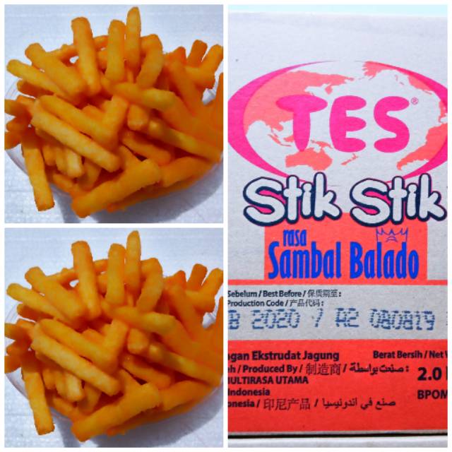 

Stik sambal balado tes, 500g