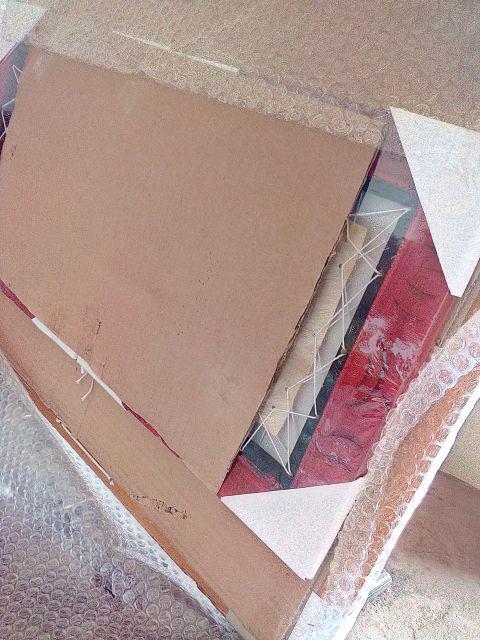 Kaligrafi 3in1 Besar 50x70 Ayat Kursi Clasicc Dan Allah Muhammad