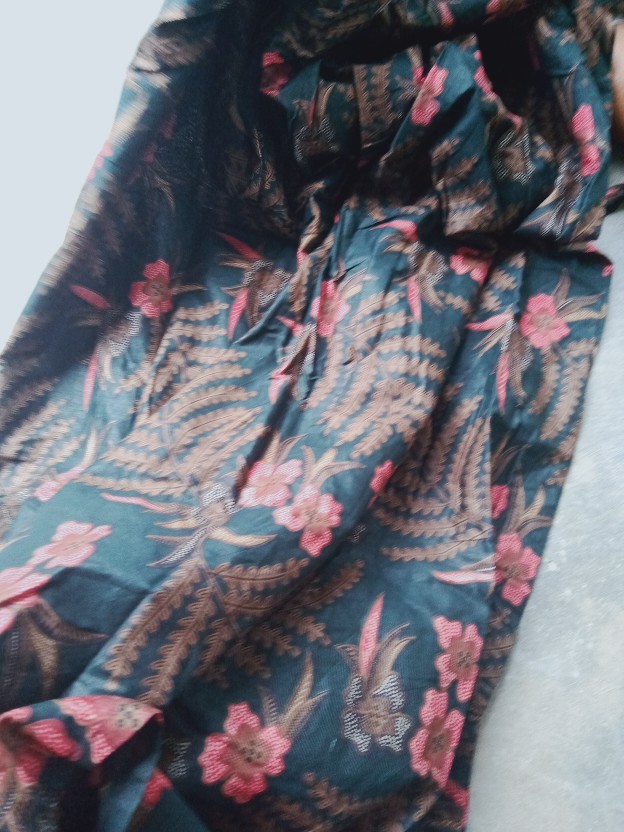 Gamis Batik Sriwedari Busui Frendly Maxi Bumil All Size Ld 104-120