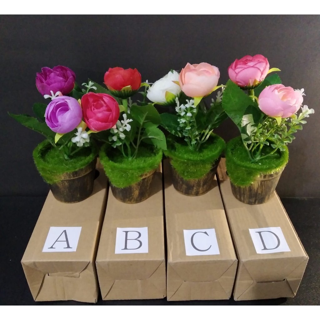 R710 Bunga Plastik Pajangan - Bunga Palsu Pajangan M662